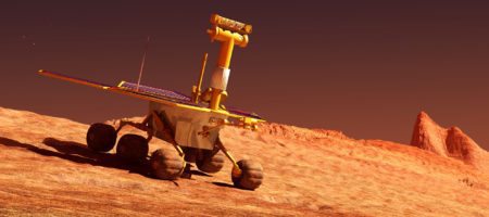 The Mars Rover on Mars