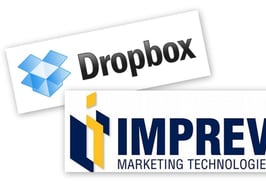 Dropbox integration makes it easy to bring photos and video into Imprev Marketing Center
