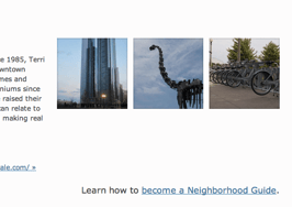 Walk Score's new neighborhood page offers marketing opportunity 