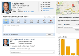 WebsiteBox lead-capture tool allows agents to track potential clients' activity