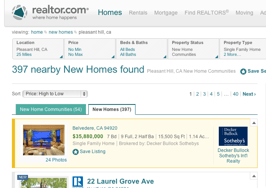 Realtor.com adds new-home communities, NAR-branded listings