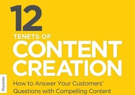 12 tenets of content marketing