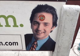 Edina Realty agent launches 'Bus Bench Challenge,' urging people to deface his ads
