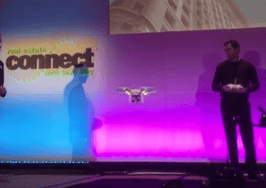 Drone takes flight at Real Estate Connect