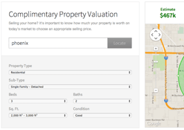 Real Estate Webmasters' property valuation tool captures seller leads