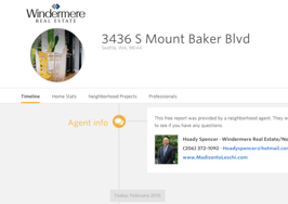 Big real estate company providing remodeling history of listings