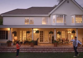 Yet another perk of homeownership: catch in the backyard