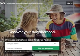 Latest funding round values Nextdoor at $1.1 billion