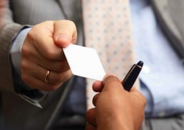 Business cards and email addresses are a window to your real estate business