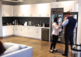 Behold: a red-hot brokerage's lavish, Google-inspired office