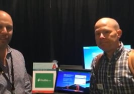 On the Startup Alley floor: Proffer