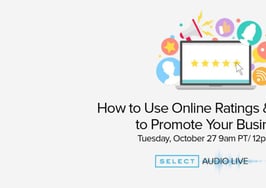 How to use online ratings and reviews to promote your business
