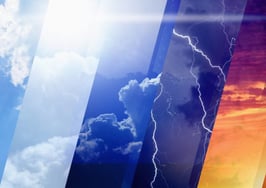 Most dangerous county for weather in every state