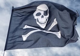 A pirate flag to symbolize real estate strategies that died.