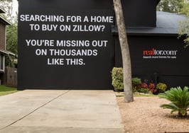 Realtor.com vs. Zillow: 'Experiential Ad' Wraps Austin Home