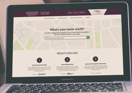 Brokerage wraps property value tool into homepage