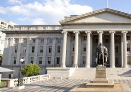 A photograph of the IRS.