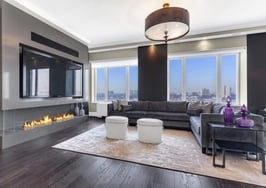 Luxury listing: panoramic views of the Upper West Side