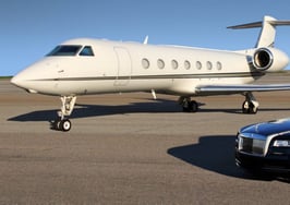 A Gulfstream and Rolls Royce