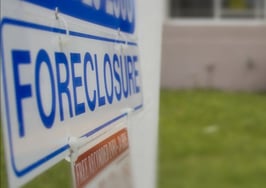 Foreclosure sign