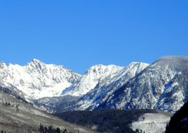 The mountains in Vail; image courtesy of IRES