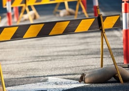 A blocked road