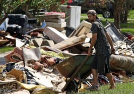 Cleaning up after the 2016 flood in Baton Rouge