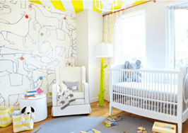 Houzz tour: happy, gender-neutral nursery in Brooklyn