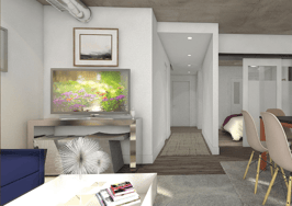 You can have an office, home or both in Alexandria's e-lofts
