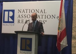 Bill Brown at the NAR press conference