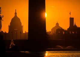 Washington Monument at sunrise