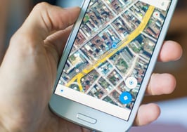 Google Maps on a Samsung phone