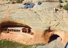 Up for auction: Off-the-grid cliff house carved into a Utah canyon