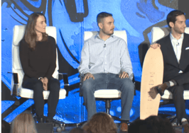 Nina Temple, Jay Signorello, Andrew Flachner and Ben Kinney talk recruiting at ICNY.