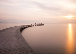 A long pier