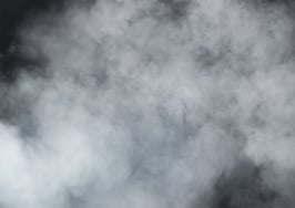 Smoke on a black background