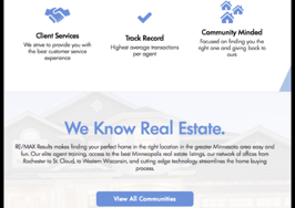 Why the largest Re/Max franchise launched a completely custom website