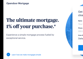 Opendoor's 'ultimate mortgage' offers 1% off purchase