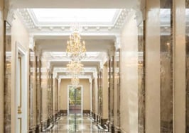 A hallway from a property in Marbella, Spain.