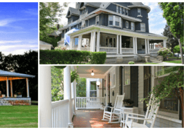 Sweet tea, anyone? Americans love their front porches