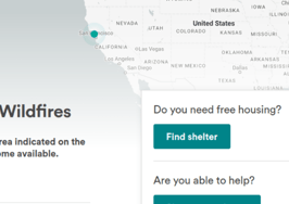 Airbnb Open Homes offers free shelter to California wildfire victims