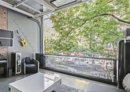 Check out this East Village Triplex with retractable walls