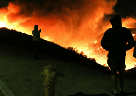 Los Angeles is up in flames, multimillion-dollar homes threatened