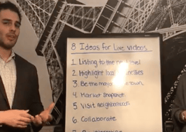 8 live video ideas every agent should try