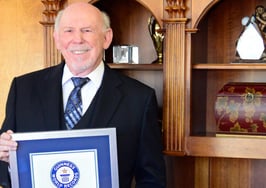 Ben Caballero accepts Guinness World Record hi-res