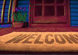 Welcome mat