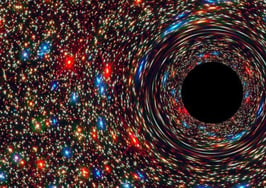 Black hole illustration