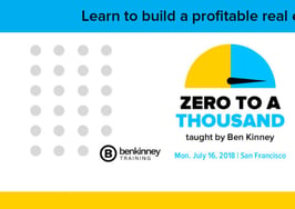 Join Ben Kinney for 'Zero to a Thousand' before ICSF