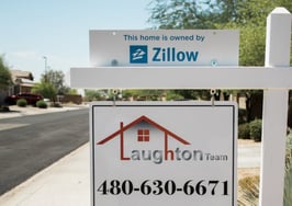 Zillow Instant Offers sign