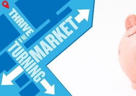 Turning Market piggy bank stock art